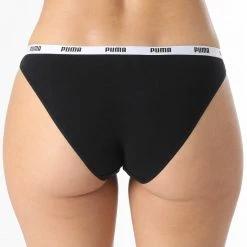 Nouveau 🎉 Lot De 2 Culottes Femme 603021001 Noir de Puma 🥰 -Puma Soldes 2022 puma 334880 603021001 200 20220913T153349 04