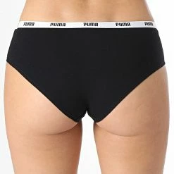 Tout neuf 👏 Lot De 3 Culottes Femme 503007001 Noir Blanc Gris Chiné de Puma 🛒 -Puma Soldes 2022 puma 334888 503007001 015 20220916T145154 05