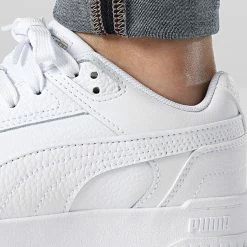 Promo 🎉 Baskets Femme RBD Game Low 387350 Puma White Gold 👍 -Puma Soldes 2022 puma 335013 387350 01 20221028T115502 04