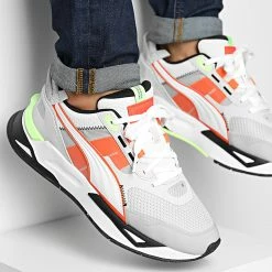 Promo 🎉 Baskets Mirage Sport Tech 383107 Glacier Gray Nasturtium de Puma 👏