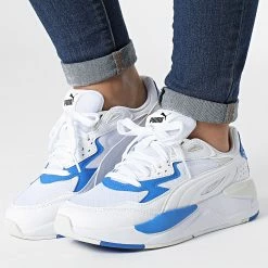 Promo 🌟 Baskets Femme X-Ray Speed 384898 White V Blue Nimbus Cloud de Puma 🔥