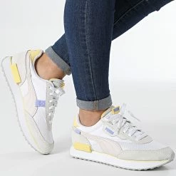 De gros 🎉 Baskets Femme Futur Rider Soft 381141 White Vaporous Gray de Puma 🔔 -Puma Soldes 2022 puma 335668 381141 12 20220920T161220 03