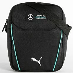 Promo ⭐ Sacoche AMG Mercedes Portable 079126 Noir de Puma 👍