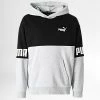 Coupon 😍 Sweat Capuche Enfant Power Colorblock Gris Chiné Noir de Puma ❤️ -Puma Soldes 2022 puma 336071 670963 04 20220913T155831 01