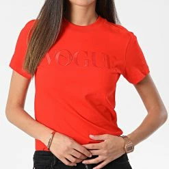 Meilleure affaire ✨ Tee 👚 Shirt Femme Vogue Rouge de Puma 👍