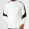Meilleur prix 👍 Veste Zippée Capuche A Bandes Evostripe 849915 Blanc de Puma 🎁