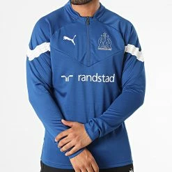 Meilleure affaire 🌟 Tee 👚 Shirt Manches Longues OM Training 767281 Bleu Roi de Puma 👏 -Puma Soldes 2022 puma 336206 767281 11 20220908T122111 03