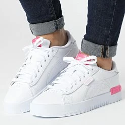 Coupon 🤩 Baskets Femme Jada 381990 White Blossom de Puma 😍