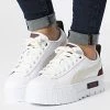 De gros 👍 Baskets Femme Mayze Luxe 383995 White Dusty Plum de Puma ⭐ -Puma Soldes 2022 puma 337971 383995 03 20220920T161308 01