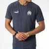 Le moins cher 😀 Tee 👚 Shirt OM Casuals 767298 Bleu Marine de Puma 👍 -Puma Soldes 2022 puma 338009 767298 22 20221025T161233 01