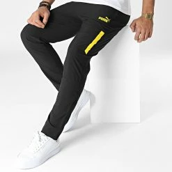 Nouveau 🎁 Pantalon Jogging Borussia Dortmund Prematch 769671 Noir de Puma 🔥 -Puma Soldes 2022 puma 338018 769671 02 20221108T141321 03