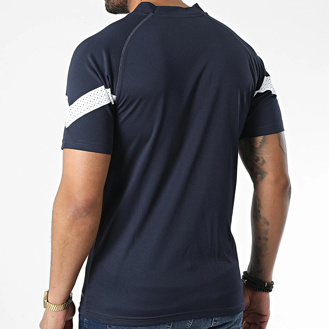 Tout neuf 💯 Tee 👚 Shirt De Sport OM Training 767277 Bleu Marine de Puma 👍 6 Tout neuf 💯 Tee 👚 Shirt De Sport OM Training 767277 Bleu Marine de Puma 👍 – Image 4