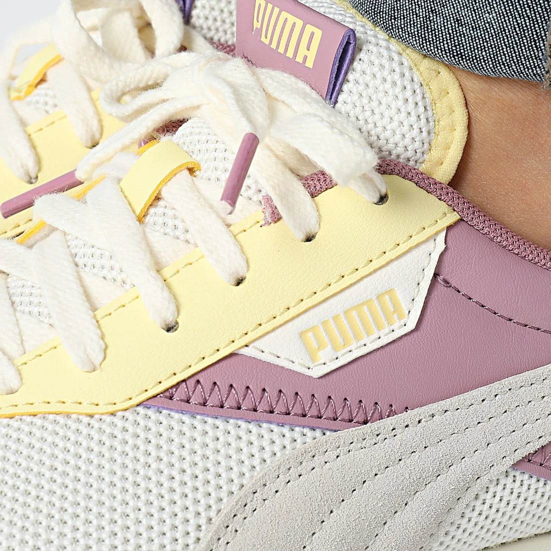 Vente flash 🤩 Baskets Femme Cruise Rider 🍬 Candy 387460 Whisper White Pale Grape de Puma 🤩 4 Vente flash 🤩 Baskets Femme Cruise Rider 🍬 Candy 387460 Whisper White Pale Grape de Puma 🤩 – Image 2