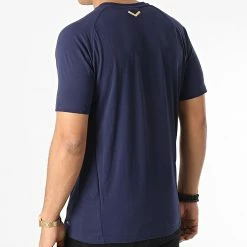 Le moins cher 💯 Tee 👕 Shirt FIGC Coach Casuals 767119 Bleu Marine Doré de Puma ✔️ -Puma Soldes 2022 puma 339494 767119 13 20221024T154709 04