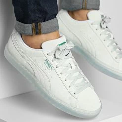 Les meilleures critiques de 🤩 Baskets Suede Translucent 383894 Puma White Mineral Blue 😉
