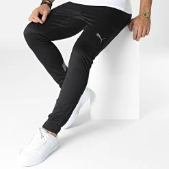 Sortie 🌟 Pantalon Jogging Borussia Dortmund Training 767672 Noir de Puma ✔️ -Puma Soldes 2022 puma 340277 767672 06 20221108T141354 03