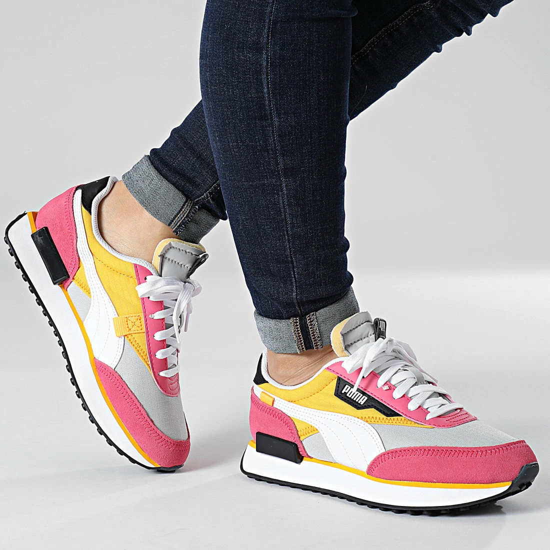 Offres 🌟 Baskets Femme Future Rider Play On 371149 Gray Violet Sunset Pink de Puma 😉 5 Offres 🌟 Baskets Femme Future Rider Play On 371149 Gray Violet Sunset Pink de Puma 😉 – Image 3