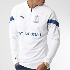 Budget 🧨 Tee 👚 Shirt Manches Longues OM Training 767281 Blanc de Puma 💯 -Puma Soldes 2022 puma 340643 767281 01 20221025T152136 03