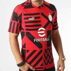 Bon marché ⌛ Tee 👚 Shirt De Sport AC Milan Prematch 767549 Rouge Noir de Puma 🥰 8 Bon marché ⌛ Tee 👚 Shirt De Sport AC Milan Prematch 767549 Rouge Noir de Puma 🥰 -Puma Soldes 2022 puma 340651 767549 06 20221024T154447 03