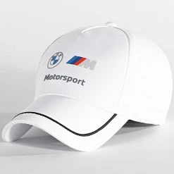 Tout neuf 🎁 Casquette BMW Motorsport 024020 Blanc de Puma 🎉