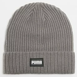 Tout neuf 👍 Bonnet Ribbed Classic Gris Chiné de Puma ✨