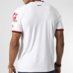 Meilleure vente 🛒 Tee 👕 Shirt De Sport AC Milan Away Replica 765834 Blanc de Puma 😉 -Puma Soldes 2022 puma 340743 765834 02 20221025T152006 04