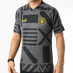 Promo 💯 Tee 👕 Shirt De Sport Manchester City Prematch 767778 Gris Noir de Puma ⭐ 8 Promo 💯 Tee 👕 Shirt De Sport Manchester City Prematch 767778 Gris Noir de Puma ⭐ -Puma Soldes 2022 puma 340950 767778 08 20221024T154613 03