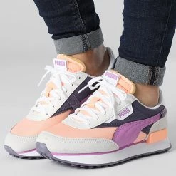 Coupon 😀 Baskets Femme Future Rider Play On 371149 Fizzy Melon Pristine de Puma 💯