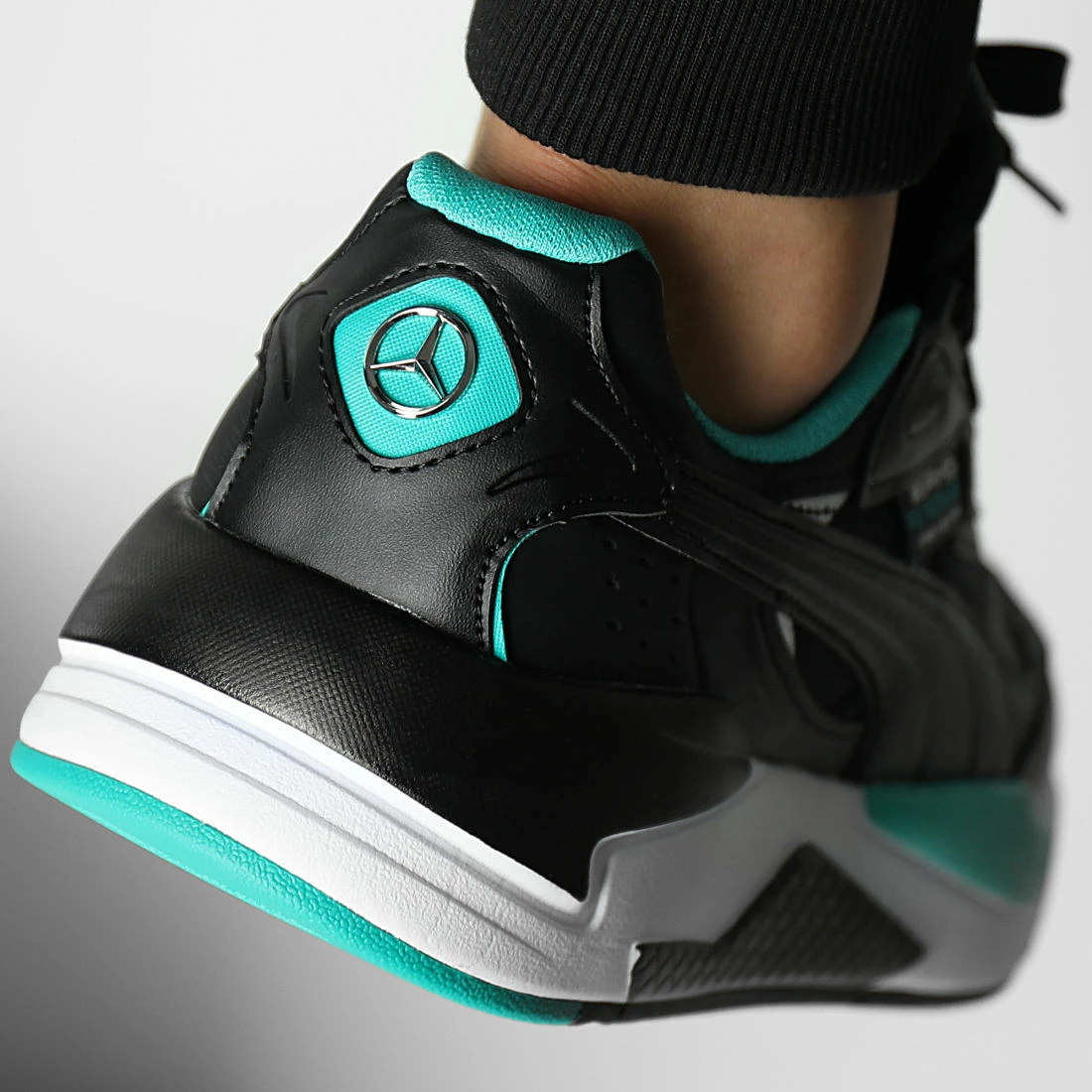 Tout neuf 🥰 Baskets X-Ray Speed AMG Mercedes 307136 Puma Black Spectra Green 😀 6 Tout neuf 🥰 Baskets X-Ray Speed AMG Mercedes 307136 Puma Black Spectra Green 😀 – Image 4