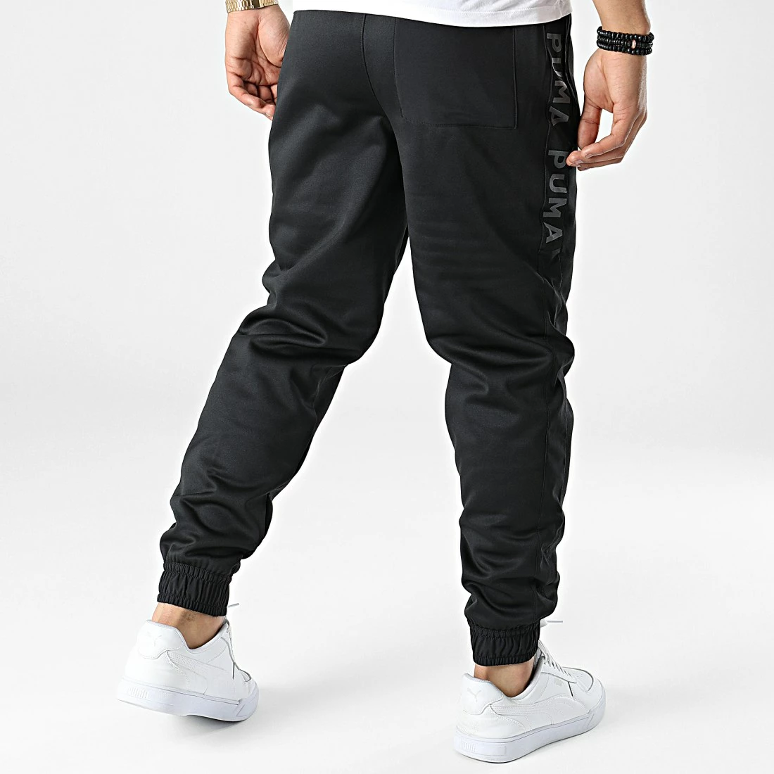 Grosses soldes 👏 Pantalon Jogging A Bandes 522125 Noir de Puma ❤️ 6 Grosses soldes 👏 Pantalon Jogging A Bandes 522125 Noir de Puma ❤️ – Image 4