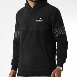 Tout neuf 🛒 Sweat Capuche Polaire Power Winterized Noir de Puma ❤️ -Puma Soldes 2022 puma 342122 849856 01 20221031T140440 03