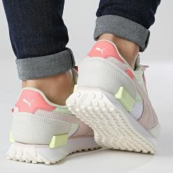 Meilleure affaire 🎉 Baskets Femme Future Rider Interest 387694 Puma White Pistachio 💯 -Puma Soldes 2022 puma 342508 387694 01 20221028T120324 04