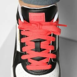 Sortie 🔔 Baskets CA Pro Contrast 388554 Puma White Puma Black Salmon ⭐ -Puma Soldes 2022 puma 342770 388554 01 20221014T145951 03