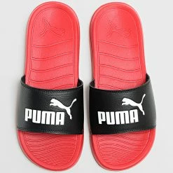 Bon marché ✔️ Claquettes Popcat 20 372279 High Risk Red Puma Black Puma White ⌛ -Puma Soldes 2022 puma 343221 372279 27 20221014T153140 04