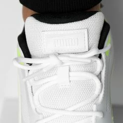 Bon marché 🎉 Baskets Mirage Sport Tech Laser Tag 386448 White Lime Squeeze de Puma 🎉 -Puma Soldes 2022 puma 344263 386448 01 20221019T112127 04