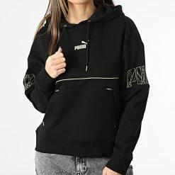 Les meilleures critiques de 🎉 Sweat Capuche Femme 671756 Noir de Puma 🥰 -Puma Soldes 2022 puma 344400 671756 01 20221114T155609 03