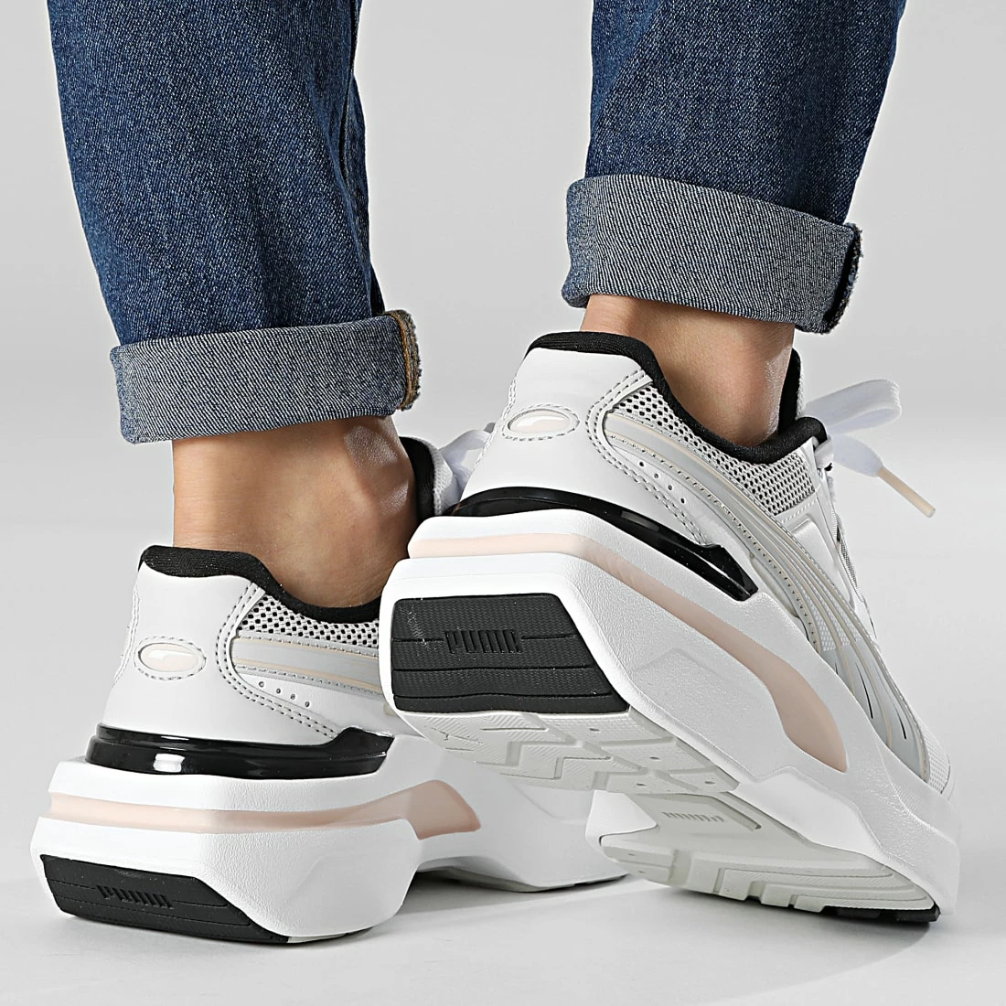 Acheter 😀 Baskets Femme Kosmo Rider Feminine Tech 386552 Puma White Island Pink 🌟 6 Acheter 😀 Baskets Femme Kosmo Rider Feminine Tech 386552 Puma White Island Pink 🌟 – Image 4