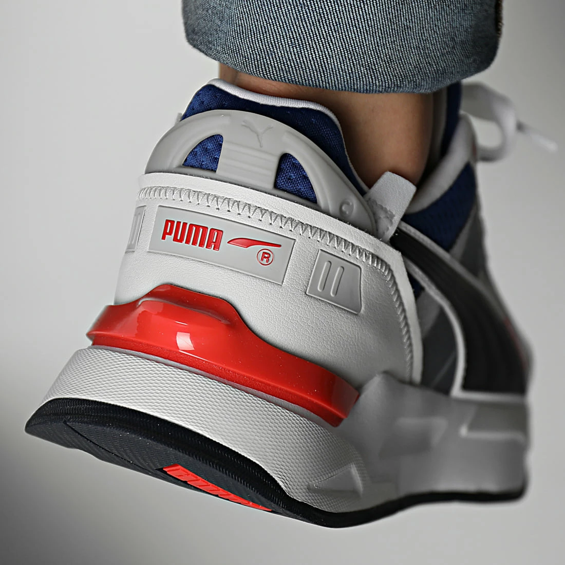 De gros 😉 Baskets Mirage Sport Tech 383107 Puma White Blazing Blue 👏 6 De gros 😉 Baskets Mirage Sport Tech 383107 Puma White Blazing Blue 👏 – Image 4