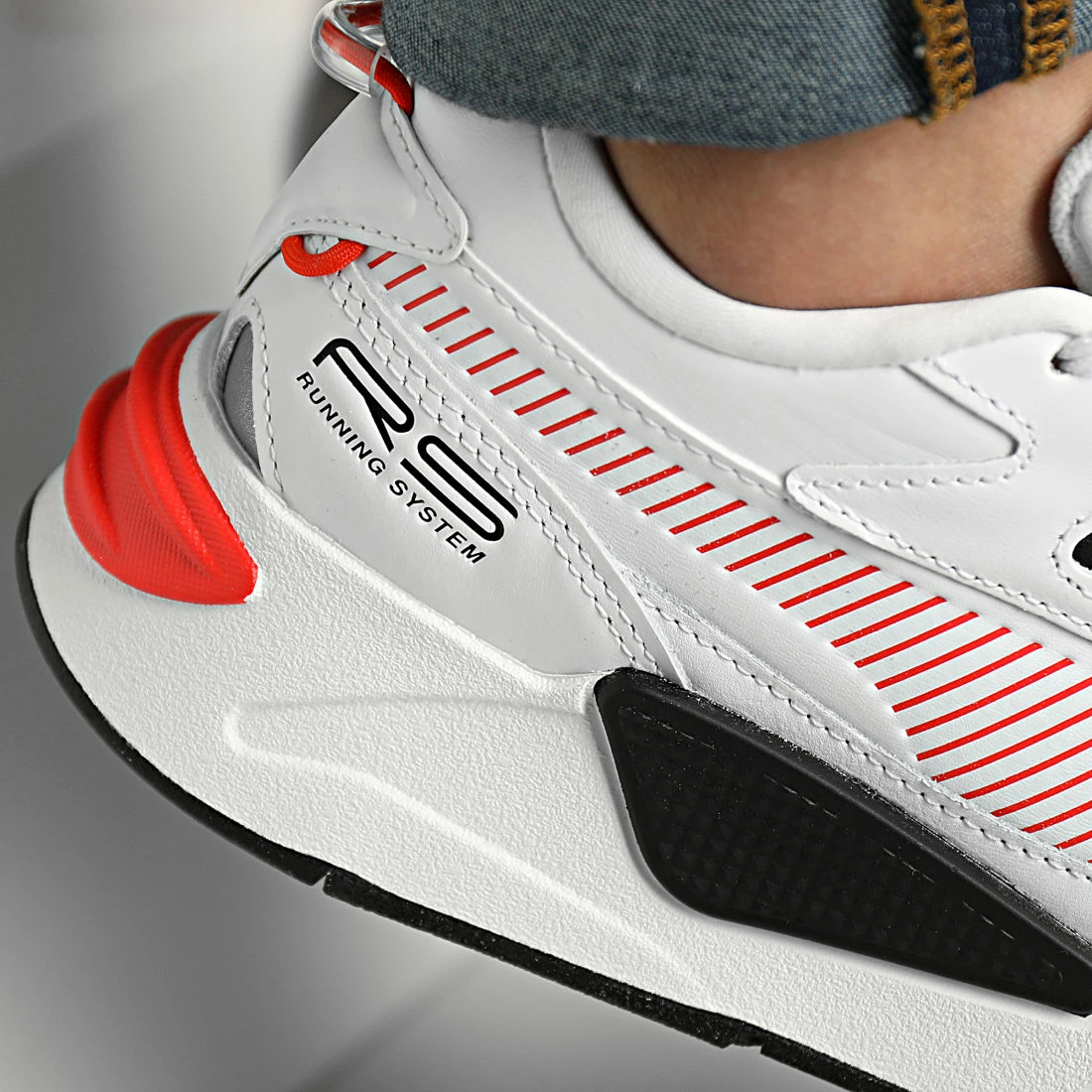 Bon marché ❤️ Baskets RS-Z LTH 383232 Puma White Puma Red 🤩 3 Bon marché ❤️ Baskets RS-Z LTH 383232 Puma White Puma Red 🤩 – Image 2