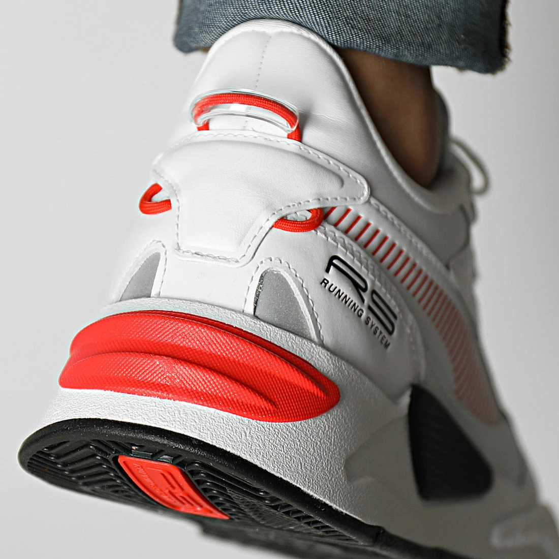 Bon marché ❤️ Baskets RS-Z LTH 383232 Puma White Puma Red 🤩 5 Bon marché ❤️ Baskets RS-Z LTH 383232 Puma White Puma Red 🤩 – Image 4