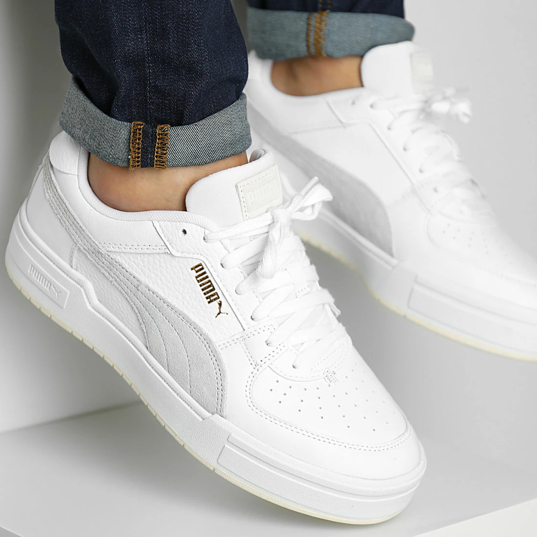 Offres ⌛ Baskets CA Pro Suede FS 387327 Puma White Platinum Grey 🎉 3 Offres ⌛ Baskets CA Pro Suede FS 387327 Puma White Platinum Grey 🎉