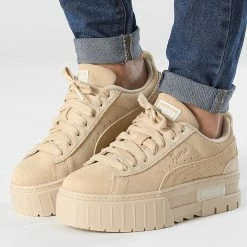 Remise 🧨 Baskets Femme Mayze First Sense 388565 Light Sand de Puma ✨
