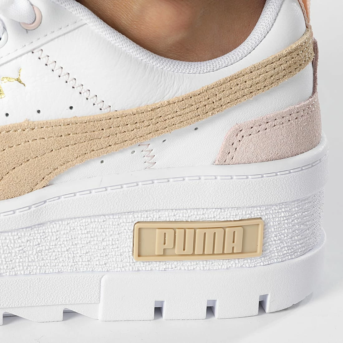 Sortie 🌟 Baskets Femme Mayze Wedge Pastel 388566 Puma White Light Sand ✔️ 4 Sortie 🌟 Baskets Femme Mayze Wedge Pastel 388566 Puma White Light Sand ✔️ – Image 2