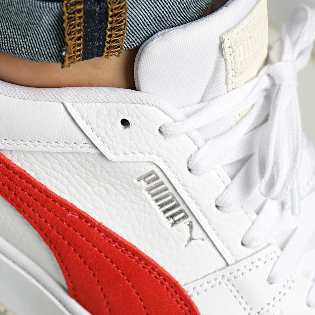 Acheter ❤️ Baskets CA Pro Suede FS 387327 Puma White Burnt Red ✔️ 4 Acheter ❤️ Baskets CA Pro Suede FS 387327 Puma White Burnt Red ✔️ – Image 2