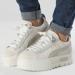 Offres 🔥 Baskets Femme Mayze First Sense 388565 Vaporous Gray de Puma 💯