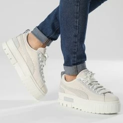 Offres 🔥 Baskets Femme Mayze First Sense 388565 Vaporous Gray de Puma 💯 -Puma Soldes 2022 puma 347209 388565 01 20221115T141138 03