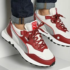 Coupon ❤️ Baskets Rider FV Coca-Cola 387023 Red Puma Silver Ivory Glow 🤩