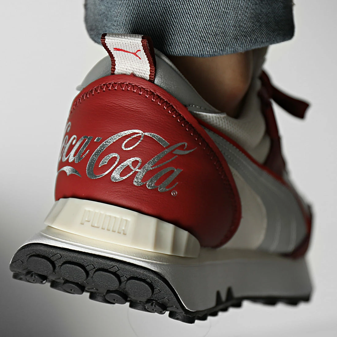 Coupon ❤️ Baskets Rider FV Coca-Cola 387023 Red Puma Silver Ivory Glow 🤩 5 Coupon ❤️ Baskets Rider FV Coca-Cola 387023 Red Puma Silver Ivory Glow 🤩 – Image 4
