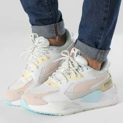 De gros 🔔 Baskets Femme RS-Z 🍬 Candy 388587 Puma White Island Pink 👏