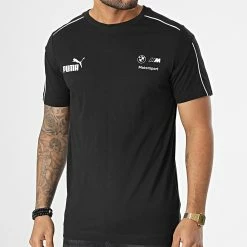 Meilleur prix ✔️ Tee 👚 Shirt BMW Motorsport MT7 538119 Noir de Puma 😍